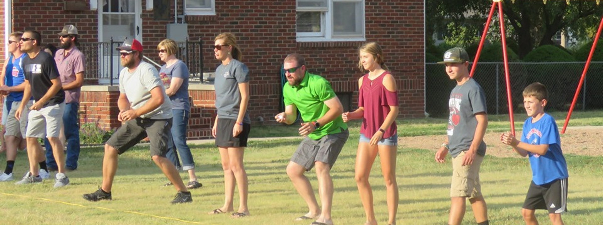 Parish Picnic Egg Toss